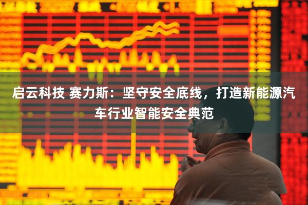 启云科技 赛力斯：坚守安全底线，打造新能源汽车行业智能安全典范