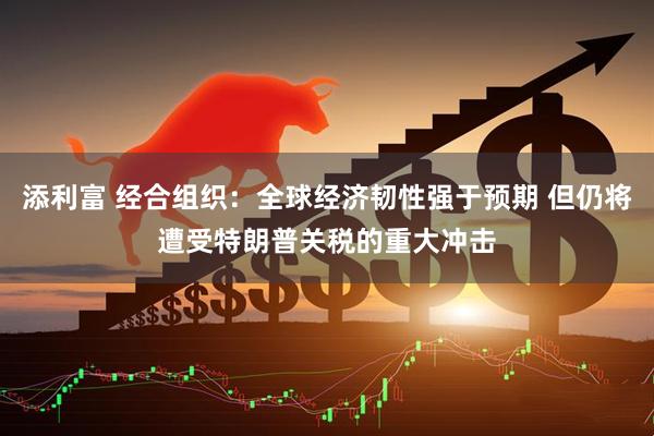 添利富 经合组织：全球经济韧性强于预期 但仍将遭受特朗普关税的重大冲击